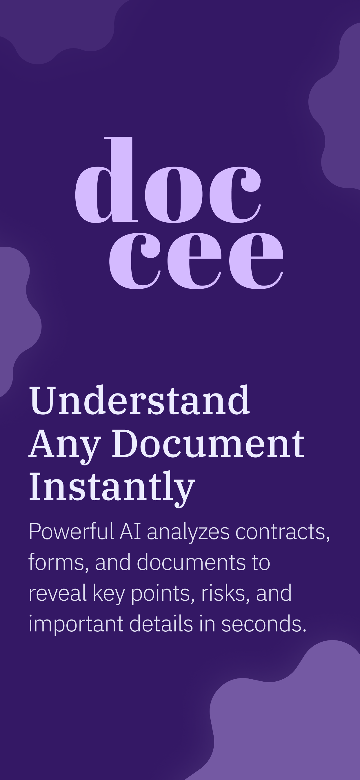 doccee — Understand Any Document Instantly